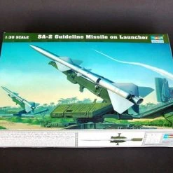 00206 | Trumpeter 1/35 SA-2 Guideline Missile On Launcher Scaled Plastic Model Kit -Trumpeter Sales Shop TRU 00206 53 1200x800 1