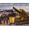 00209 | Trumpeter 1/35 German Morser Karl Great 040/041 Self-Propelled W/ Railway Transport Carrier Gun Scaled Plastic Model Kit -Trumpeter Sales Shop TRU 00209 00 1200x800 1