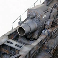 00209 | Trumpeter 1/35 German Morser Karl Great 040/041 Self-Propelled W/ Railway Transport Carrier Gun Scaled Plastic Model Kit -Trumpeter Sales Shop TRU 00209 56 1200x800 1