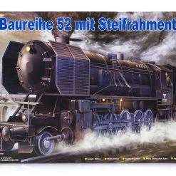 00210 | Trumpeter 1/35 Baureihe 52 Mit Steifrahmentender Locomotive Scaled Plastic Model Kit