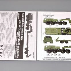 00211 | Trumpeter 1/35 MAZ-537G Truck W/ MAZ/ChMZAP-5247G Semitrailer Scaled Plastic Model Kit -Trumpeter Sales Shop TRU 00211 64 1200x800 1