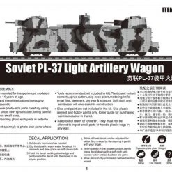 00222 | Trumpeter 1/35 Soviet PL-37 Light Artillery Wagon Armoured Train Scaled Plastic Model Kit -Trumpeter Sales Shop TRU 00222 58 1200x800 1