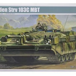 00310 | Trumpeter 1/35 Sweden 103C Amphibious Main Battle Tank Scaled Plastic Model Kit