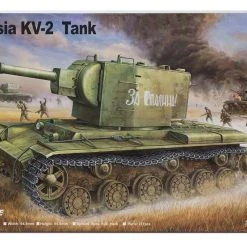 00312 | Trumpeter 1/35 Russian KV.2 Tank Scaled Plastic Model Kit