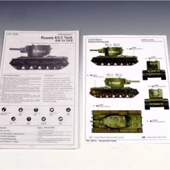 00312 | Trumpeter 1/35 Russian KV.2 Tank Scaled Plastic Model Kit -Trumpeter Sales Shop TRU 00312 54 1200x800 1