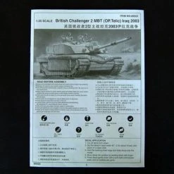 00323 | Trumpeter 1/35 British Challenger 2 (Iraq 2003) Main Battle Tank Scaled Plastic Model Kit -Trumpeter Sales Shop TRU 00323 59 1200x800 1