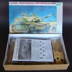 00323 | Trumpeter 1/35 British Challenger 2 (Iraq 2003) Main Battle Tank Scaled Plastic Model Kit -Trumpeter Sales Shop TRU 00323 62 1200x800 1