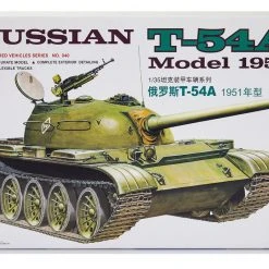 00340 | Trumpeter 1/35 Russian 1951 T-54A Tank Scaled Plastic Model Kit