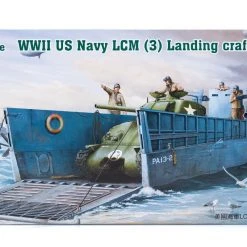 00347 | Trumpeter 1/35 USN WWII LCN 3 Vehicle Landing Craft Plastic Model Kit