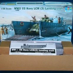 00347 | Trumpeter 1/35 USN WWII LCN 3 Vehicle Landing Craft Plastic Model Kit -Trumpeter Sales Shop TRU 00347 56 1200x800 1