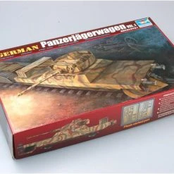 00368 | Trumpeter 1/35 German Panzerjager VOL.1 Armoured Train Scaled Plastic Model Kit -Trumpeter Sales Shop TRU 00368 52 1200x800 1