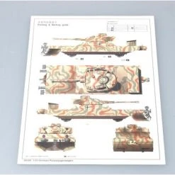 00368 | Trumpeter 1/35 German Panzerjager VOL.1 Armoured Train Scaled Plastic Model Kit -Trumpeter Sales Shop TRU 00368 53 1200x800 1