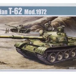 00377 | Trumpeter 1/35 Russian 1972 T-62 Tank Scaled Plastic Model Kit