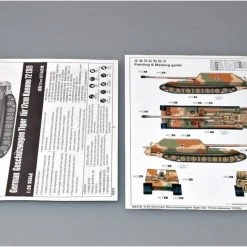 00378 | Trumpeter 1/35 German Geschutzwagen Tiger Fur 17cm Kanone 72 (sf) Self-Propelled Gun Scaled Plastic Model Kit -Trumpeter Sales Shop TRU 00378 03 1200x800 1