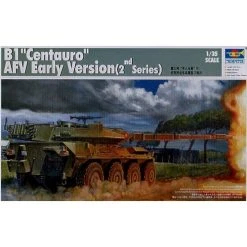 00386 | Trumpeter 1/35 Italian B1 Centauro AFV Early Version Tank Destroyer (2nd Series) Armoured Vehicle Scaled Plastic Model Kit