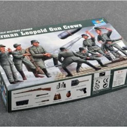 00406 | Trumpeter 1/35 German 280MM K5 (E) Leopold Railroad Gun Crews Scaled Plastic Kit -Trumpeter Sales Shop TRU 00406 54 1200x800 1