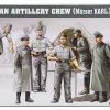 00409 | Trumpeter 1/35 German Artillery (Morser Karl) Crew Scaled Plastic Model Kit