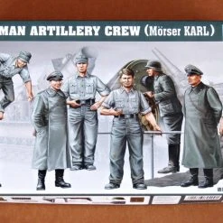 00409 | Trumpeter 1/35 German Artillery (Morser Karl) Crew Scaled Plastic Model Kit -Trumpeter Sales Shop TRU 00409 56 1200x800 1