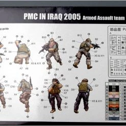 00419 | Trumpeter 1/35 Private Military Company (PMC) Assault Team In IRAQ Scaled Plastic Model Kit -Trumpeter Sales Shop TRU 00419 52 1200x800 1