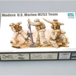 00423 | Trumpeter 1/35 US Marine M252 Mortar Team Scaled Plastic Model -Trumpeter Sales Shop TRU 00423 52 1200x800 1