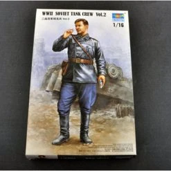 00702 | Trumpeter 1/16 Soviet WWII Tank Crewman Vol.2 Scaled Plastic Model Kit -Trumpeter Sales Shop TRU 00702 02 1200x800 1