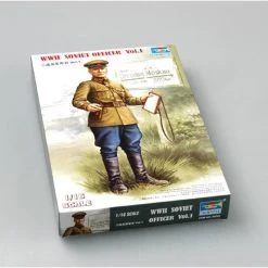 00703 | Trumpeter 1/16 WWII Soviet Officer (Vol.1) Scaled Plastic Model Kit