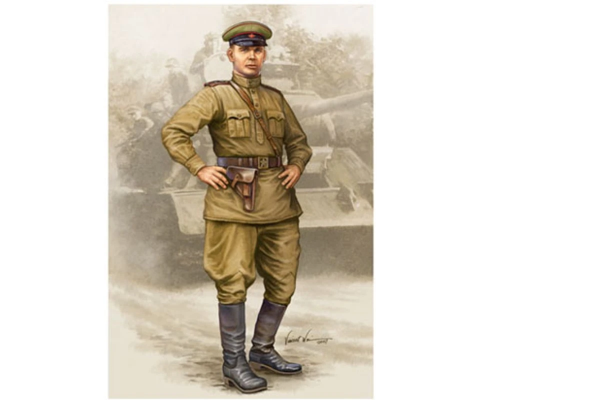 00704 | Trumpeter 1/16 WWII Soviet Officer (Vol.2) Scaled Plastic Model Kit 3 00704 | Trumpeter 1/16 WWII Soviet Officer (Vol.2) Scaled Plastic Model Kit
