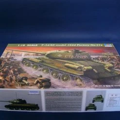 00902 | Trumpeter 1/16 Soviet 1944 T-34/85 No.183 Tank Scaled Plastic Model Kit -Trumpeter Sales Shop TRU 00902 52 1200x800 1