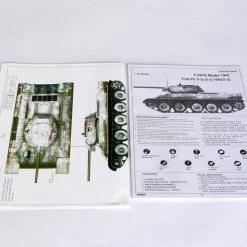 00905 | Trumpeter 1/16 Soviet 1942 T-34/76 Model Tank Scaled Plastic Model Kit -Trumpeter Sales Shop TRU 00905 54 1200x800 1