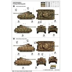 00920 | Trumpeter 1/16 German Pzkpfw IV Ausf.H Medium Tank Scaled Plastic Model Kit -Trumpeter Sales Shop TRU 00920 04 1200x800 1