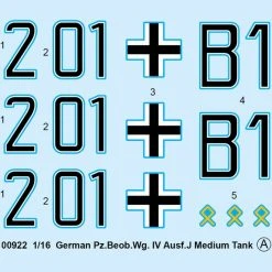 00922 | Trumpeter 1/16 German Pz.Beob.Wg.IV Ausf.J Tank Scaled Plastic Model Kit -Trumpeter Sales Shop TRU 00922 53 1200x800 1