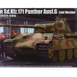 00929 | Trumpeter 1/16 German Sd.Kfz.171 Panther Ausf.G-Late Version Tank Scaled Plastic Model Kit