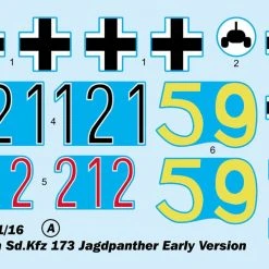 00934 | Trumpeter 1/16 German Sd.Kfz 173 Jagdpanther Early Version Scaled Plastic Model Kit -Trumpeter Sales Shop TRU 00934 3 1200x800 1