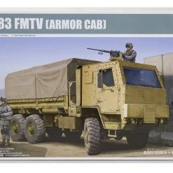 01008 | Trumpeter 1/35 U.S. M1083 FMTV W/ Armoured Cab Truck Scaled Plastic Model Kit