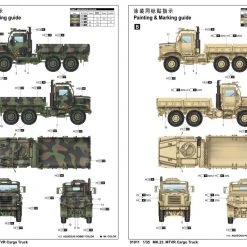 01011 | Trumpeter 1/35 U.S. MK.23 MTVR Truck Scaled Plastic Model Kit -Trumpeter Sales Shop TRU 01011 53 1200x800 1