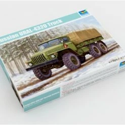 01012 | Trumpeter 1/35 Russian 6x6 URAL-4320 Truck Scaled Plastic Model Kit -Trumpeter Sales Shop TRU 01012 52 1200x800 1