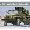 01013 | Trumpeter 1/35 Russian BM-21 Grad Multiple Rocket Launcher Truck Scaled Plastic Model Kit -Trumpeter Sales Shop TRU 01013 00 2 1200x800 1