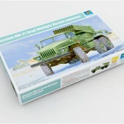 01013 | Trumpeter 1/35 Russian BM-21 Grad Multiple Rocket Launcher Truck Scaled Plastic Model Kit -Trumpeter Sales Shop TRU 01013 52 1200x800 1