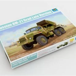 01014 | Trumpeter 1/35 Russian BM-21 Grad Multiple Rocket Launcher Truck (Late Version) Scaled Plastic Model Kit -Trumpeter Sales Shop TRU 01014 66 1200x800 1