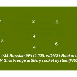 01025 | Trumpeter 1/35 Russian 9P113 TEL W/ 9M21 Of 9K52 Luna-M Short Range Artillery Truck Scaled Plastic Model Kit -Trumpeter Sales Shop TRU 01025 55 1200x800 1