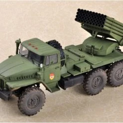 01028 | Trumpeter 1/35 Russian BM-21 Grad Multiple Rocket Launcher Truck Scaled Plastic Model Kit -Trumpeter Sales Shop TRU 01028 53 1200x800 1