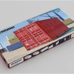 01029 | Trumpeter 1/35 20ft Shipping Container Scaled Plastic Model Kit -Trumpeter Sales Shop TRU 01029 52 1200x800 1