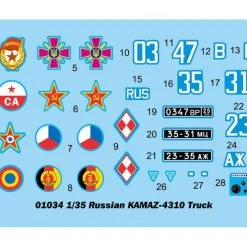 01034 | Trumpeter 1/35 Russian KAMAZ-4310 Truck Scaled Plastic Model Kit -Trumpeter Sales Shop TRU 01034 55 1200x800 1