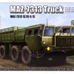 01050 | Trumpeter 1/35 MAZ-7313 Truck Scaled Plastic Model Kit