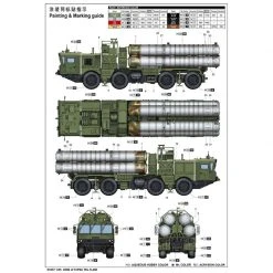 01057 | Trumpeter 1/35 Russian 40N6 Of 51P6A TEL S-400 Truck Scaled Plastic Model Kit -Trumpeter Sales Shop TRU 01057 03 1200x800 1