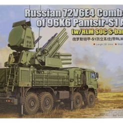 01061 | Trumpeter 1/35 Russian Pantsir S2 SPAAGM W/ RLM SOC S-Band Radar Scaled Plastic Model Kit