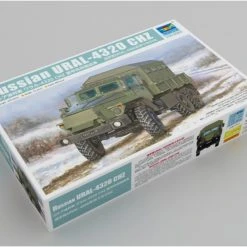 01071 | Trumpeter 1/35 Russian URAL-4320 CHZ Truck Scaled Plastic Model Kit -Trumpeter Sales Shop TRU 01071 03 1200x800 1