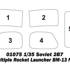 01075 | Trumpeter 1/35 Soviet 2B7 Multiple Rocket Launcher BM-13 NM Scaled Plastic Model Kit 22 01075 | Trumpeter 1/35 Soviet 2B7 Multiple Rocket Launcher BM-13 NM Scaled Plastic Model Kit -Trumpeter Sales Shop TRU 01075 03 1200x800 1