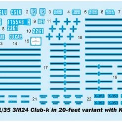 01076 | Trumpeter 1/35 3M24 Club-K In 20 Feet Variant With KH-35UE Scaled Plastic Model Kit -Trumpeter Sales Shop TRU 01076 04 1200x800 1