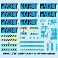 01077 | Trumpeter 1:35 3M-54 Club-K 40-Foot Container Missile Launch System Scaled Plastic Model Kit 16 01077 | Trumpeter 1:35 3M-54 Club-K 40-Foot Container Missile Launch System Scaled Plastic Model Kit -Trumpeter Sales Shop TRU 01077 02 1200x800 1